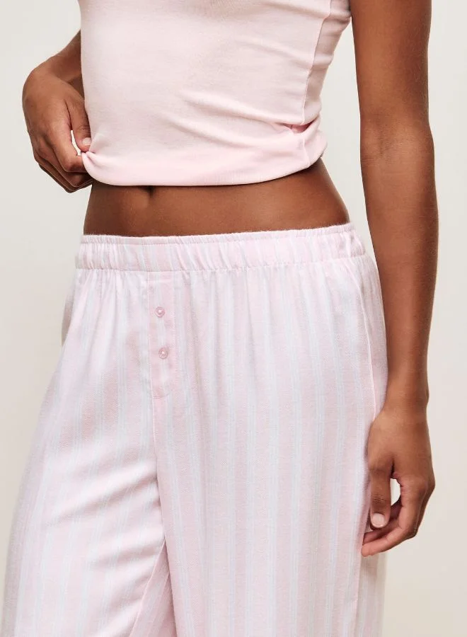 انديز بنطلون جيرسي مخطط